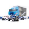 Ciężarówka TIR transporter + auta policja 4