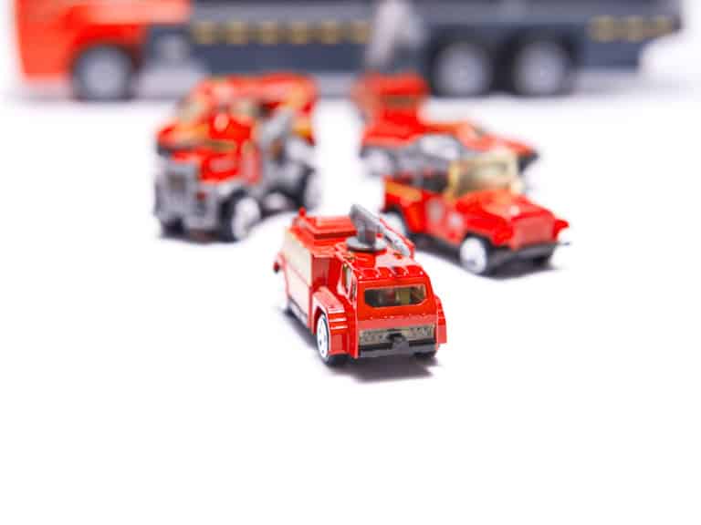 Ciężarówka TIR transporter + auta straż pożarna 7 Ciężarówka TIR transporter + auta straż pożarna 7