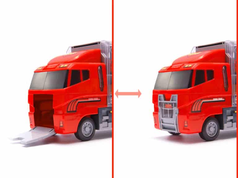 Ciężarówka TIR transporter + auta straż pożarna 8 Ciężarówka TIR transporter + auta straż pożarna 8