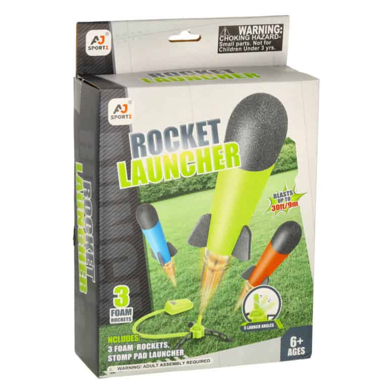 Wyrzutnia rakiet piankowych Power launcher rocket x3 Wyrzutnia rakiet piankowych Power launcher rocket x3