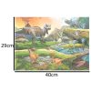 Puzzle-ukladanka-100-elementow-Swiat-Dinozaurow-6-CASTORLAND-1