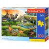 Puzzle układanka 100 elementów Świat Dinozaurów 6+ CASTORLAND