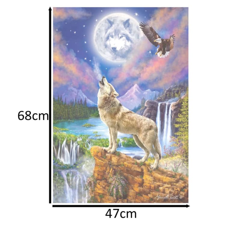 Puzzle-ukladanka-1500-elementow-Wilcza-noc-68-x-47-cm-CASTORLAND-1 Puzzle-ukladanka-1500-elementow-Wilcza-noc-68-x-47-cm-CASTORLAND-1