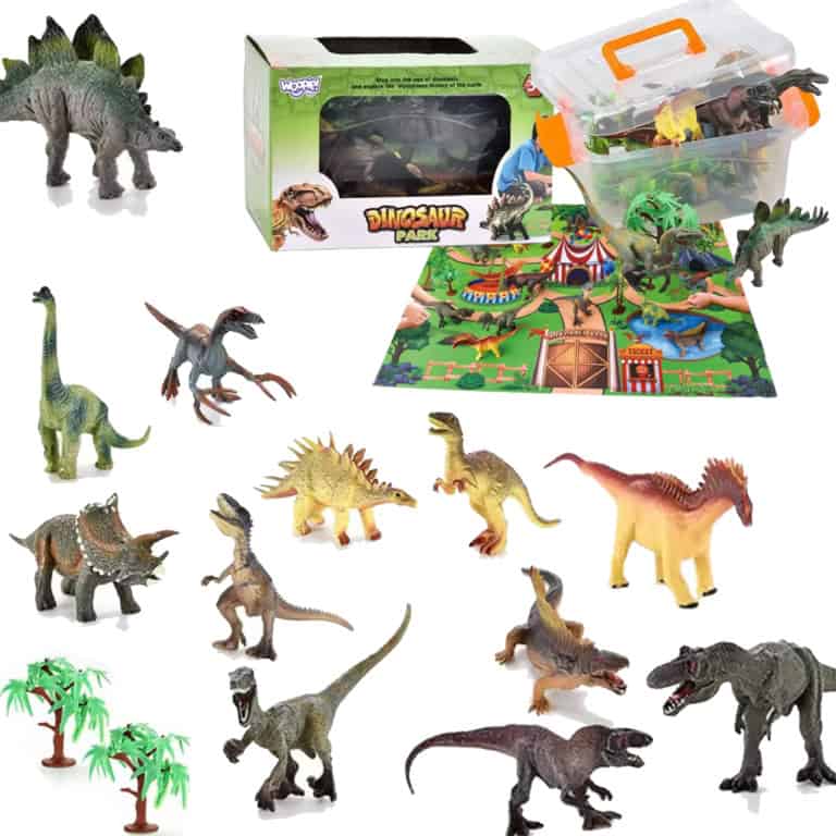 WOOPIE Zestaw Park Dinozaurów Figurki + Mata i Akcesoria 23 el. WOOPIE Zestaw Park Dinozaurów Figurki + Mata i Akcesoria 23 el.