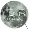 Zegar-scienny-planeta-ksiezyc-z-wyswietlaczem-LED-32-cm-szary-2