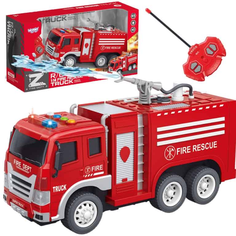 WOOPIE Zdalnie Sterowane Auto Wóz Strażacki RC Funkcja Pryskania Wodą WOOPIE Zdalnie Sterowane Auto Wóz Strażacki RC Funkcja Pryskania Wodą