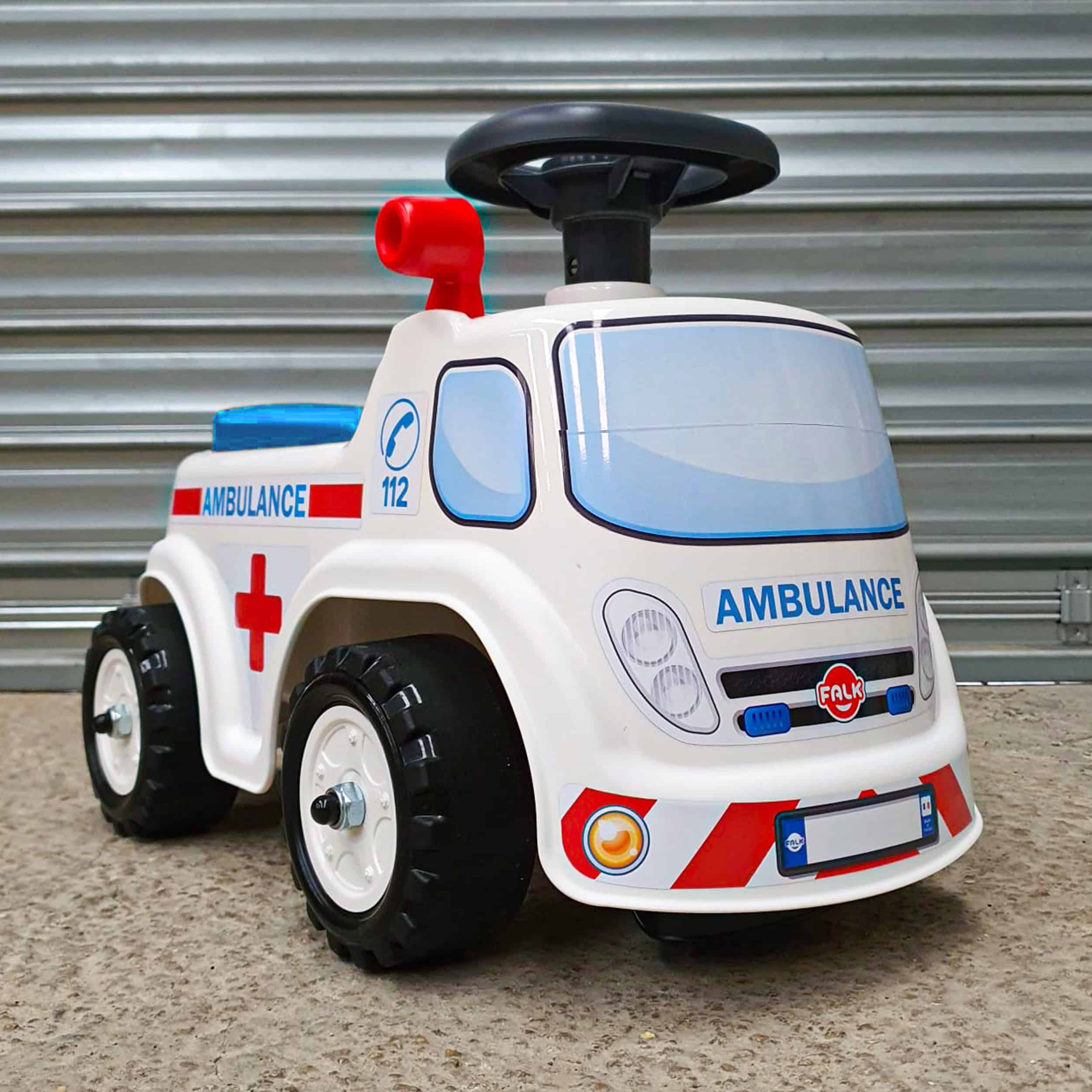 FALK-Jezdzik-Samochod-Ambulans-z-Klaksonem-od-1-roku-4 FALK-Jezdzik-Samochod-Ambulans-z-Klaksonem-od-1-roku-4