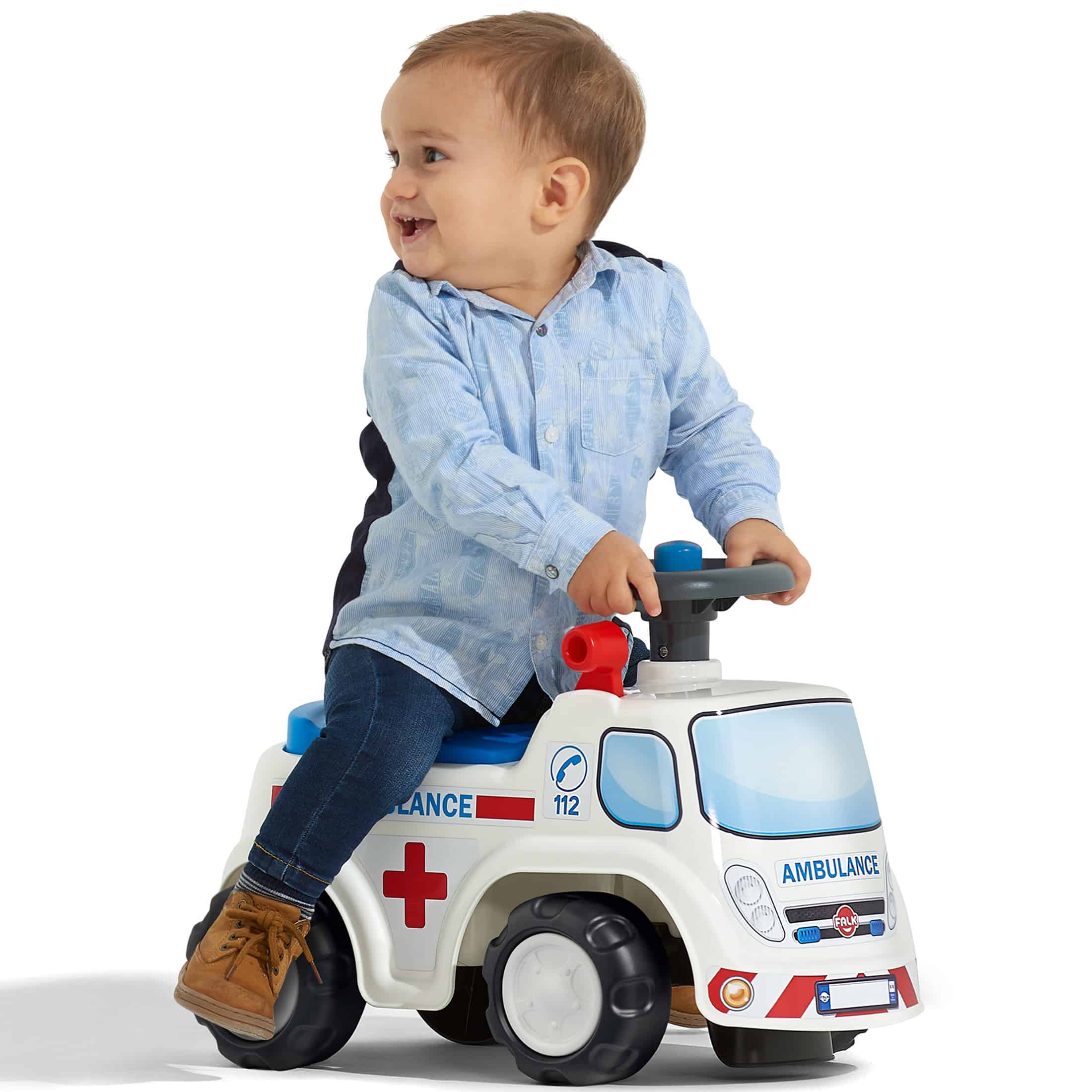 FALK-Jezdzik-Samochod-Ambulans-z-Klaksonem-od-1-roku-9 FALK-Jezdzik-Samochod-Ambulans-z-Klaksonem-od-1-roku-9