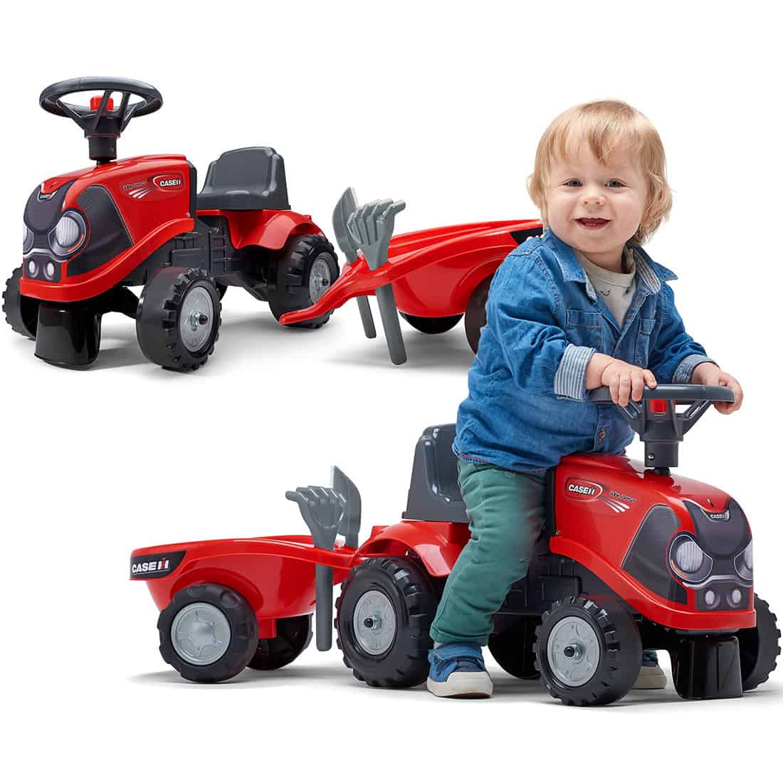 FALK-Jezdzik-Traktorek-Baby-Case-IH-Ride-On-Czerwony-z-Przyczepka-akc.-od-12-miesiecy-9 FALK-Jezdzik-Traktorek-Baby-Case-IH-Ride-On-Czerwony-z-Przyczepka-akc.-od-12-miesiecy-9