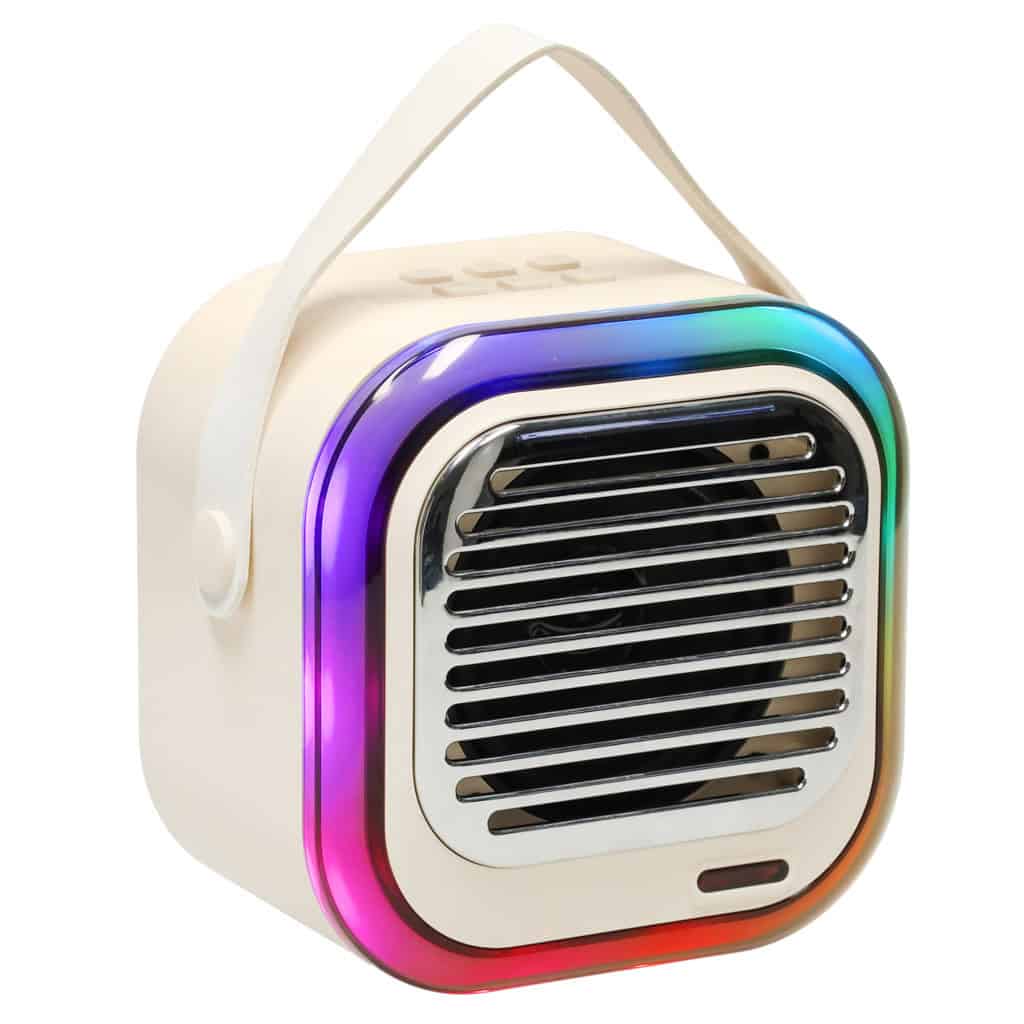 Glosnik-do-karaoke-USB-Bluetooth-kremowy-2 Glosnik-do-karaoke-USB-Bluetooth-kremowy-2