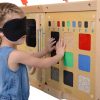 MASTERKIDZ Tablica Edukacyjna Rozpoznawanie Materiałów Faktur Zmysł Dotyku