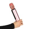 Mikrofon-bezprzewodowy-do-karaoke-Bluetooth-rozowy-3