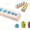 KX6290 Odważniki cylindry drewniane montessori kolorowe 5