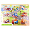 TOOKY-TOY-Drewniane-Puzzle-Montessori-Transport-Pojazdy-z-Pinezkami-Do-Dopasowania-3