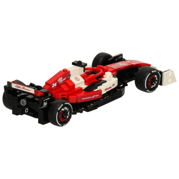 Samochod-Rastar-92300-Alfa-Romeo-F1-C42-124-klocki-387-el-3 Samochod-Rastar-92300-Alfa-Romeo-F1-C42-124-klocki-387-el-3
