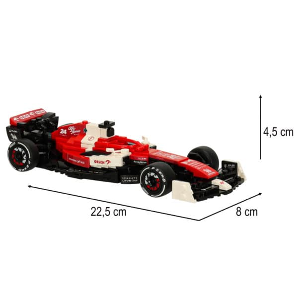 Samochod-Rastar-92300-Alfa-Romeo-F1-C42-124-klocki-387-el-7 Samochod-Rastar-92300-Alfa-Romeo-F1-C42-124-klocki-387-el-7