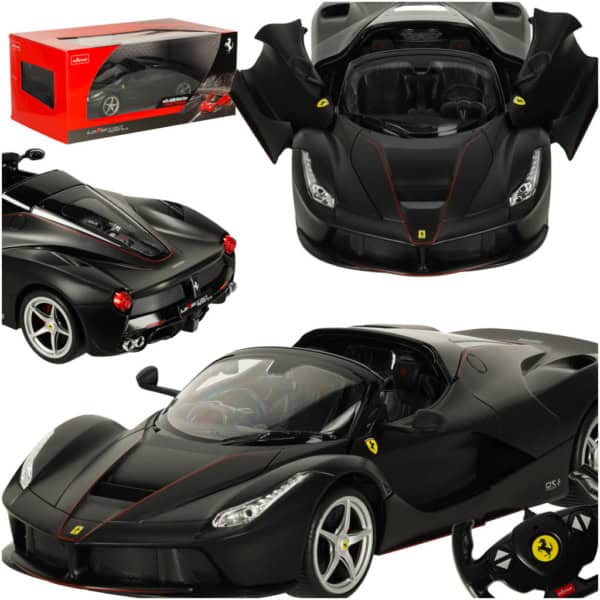 Samochód zdalnie sterowany Rastar 75800 Ferrari LaFerrari Aperta 1:14 czarny Samochód zdalnie sterowany Rastar 75800 Ferrari LaFerrari Aperta 1:14 czarny
