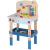 TOOKY TOY Drewniany Stół Do Majsterkowania Warsztat