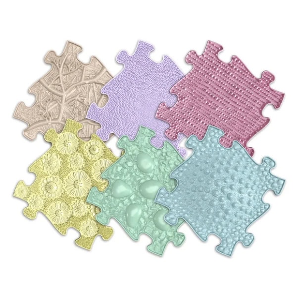 WOOPIE Mata Sensoryczna Ortopedyczna Puzzle 6 elementy WOOPIE Mata Sensoryczna Ortopedyczna Puzzle 6 elementy