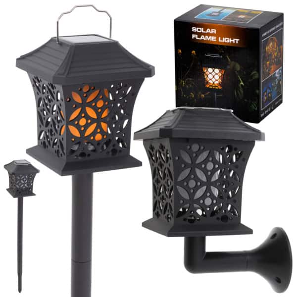 Lampa solarna latarenka wisząca stojąca 12LED Lampa solarna latarenka wisząca stojąca 12LED