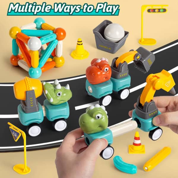WOOPIE-Klocki-Magnetyczne-Dinozaury-Konstrukcyjne-84-el-4 WOOPIE-Klocki-Magnetyczne-Dinozaury-Konstrukcyjne-84-el-4