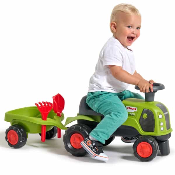 FALK-Jezdzik-Claas-470-Arion-Zielony-z-Przyczepka-Zestaw-do-piasku-10 FALK-Jezdzik-Claas-470-Arion-Zielony-z-Przyczepka-Zestaw-do-piasku-10