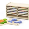 Viga Toys Puzzle drewniane 12 plansz