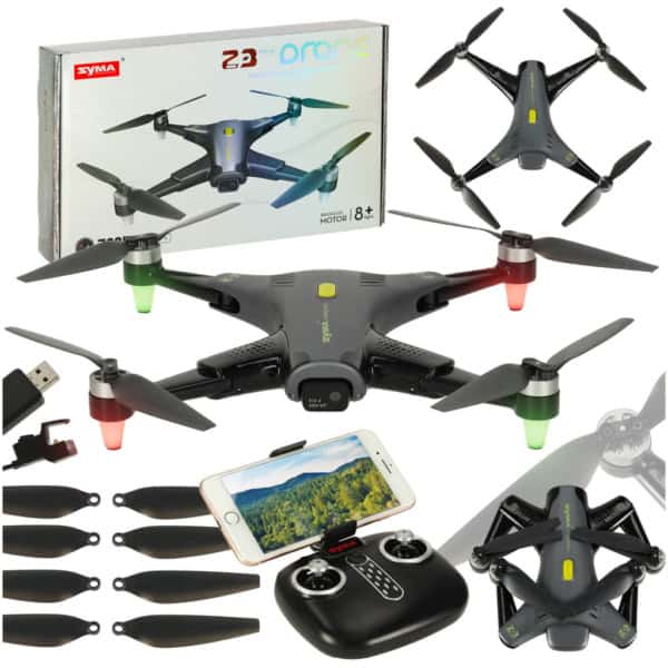 Dron RC Syma Z3PRO 2.4GHz 4CH Wi-Fi czarny Dron RC Syma Z3PRO 2.4GHz 4CH Wi-Fi czarny