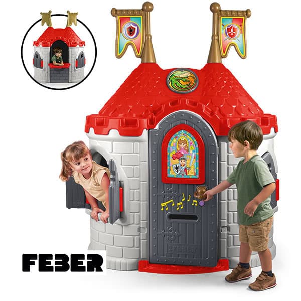 FEBER-Domek-dla-Dzieci-Sredniowieczny-Zamek-Dzwiek-Otwierane-Drzwi-Okna-3 FEBER-Domek-dla-Dzieci-Sredniowieczny-Zamek-Dzwiek-Otwierane-Drzwi-Okna-3