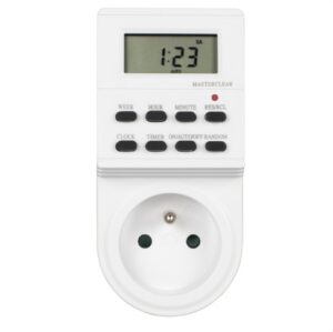 Programator czasowy cyfrowy włącznik wyłącznik prądu TS-EF1-2 VA0173 Vayox