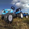 FALK-Traktor-Landini-Niebieski-na-Pedaly-z-Przyczepka-od-3-Lat-6