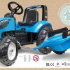 FALK-Traktor-Landini-Niebieski-na-Pedaly-z-Przyczepka-od-3-Lat-8
