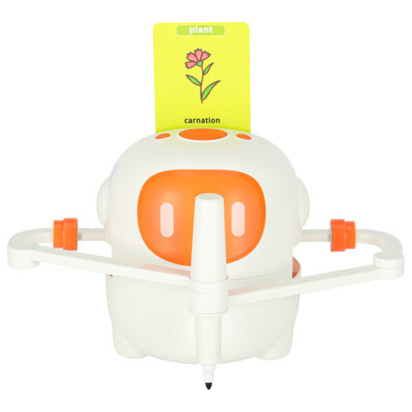 Robot-edukacyjny-interaktywny-nauka-rysowania-pisania-zestaw-fiszki-mazaki-pomaranczowy-2 Robot-edukacyjny-interaktywny-nauka-rysowania-pisania-zestaw-fiszki-mazaki-pomaranczowy-2
