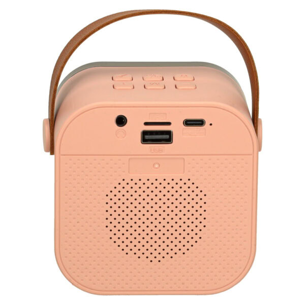 Zestaw-do-karaoke-mikrofon-glosnik-przenosny-BLUETOOTH-USB-LED-rozowy-5 Zestaw-do-karaoke-mikrofon-glosnik-przenosny-BLUETOOTH-USB-LED-rozowy-5