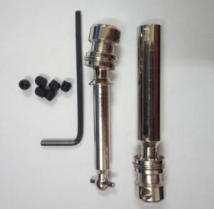 Część WLtoys 12428 wał napędowy tylny metal  stara