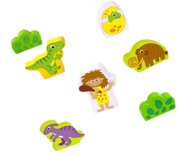 TOOKY-TOY-Drewniana-Magnetyczna-Kolejka-Dinozaury-Figurki-4 TOOKY-TOY-Drewniana-Magnetyczna-Kolejka-Dinozaury-Figurki-4