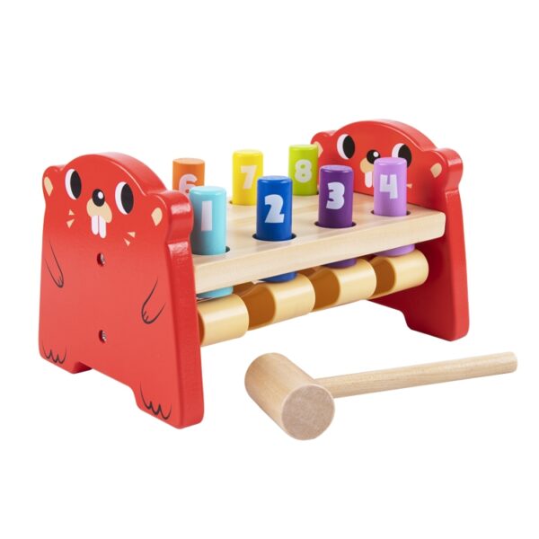 TOOKY-TOY-Wbijak-Przebijak-Drewniany-Kolorowy-3 TOOKY-TOY-Wbijak-Przebijak-Drewniany-Kolorowy-3