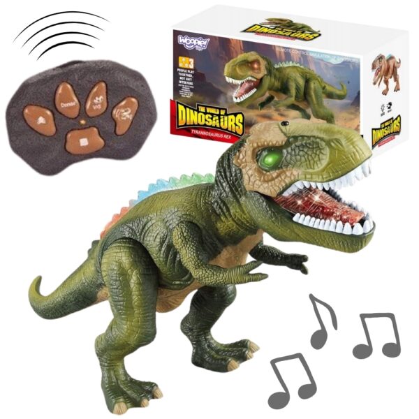 WOOPIE Zdalnie Sterowany Dinozaur T-Rex Realistyczny Król Jurajski WOOPIE Zdalnie Sterowany Dinozaur T-Rex Realistyczny Król Jurajski