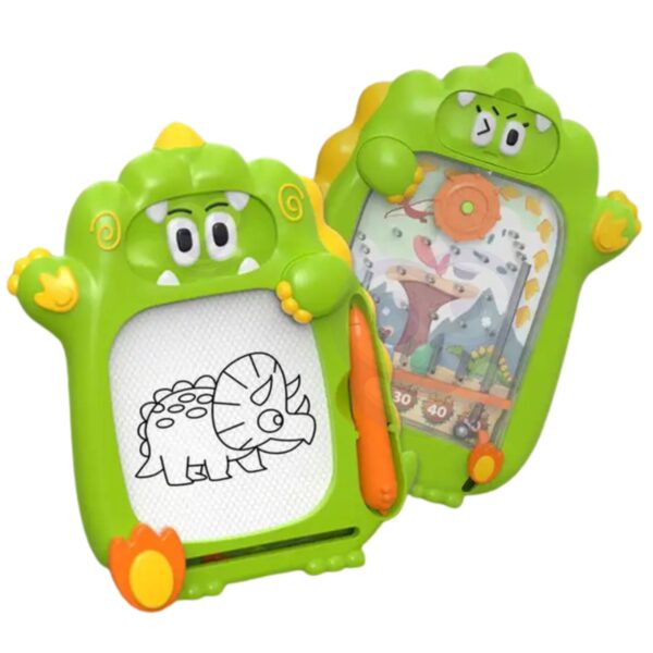 WOOPIE-Znikopis-Tablica-Magnetyczna-2w1-Gra-Zrecznosciowa-Pinball-Flipper-Zielona-1 WOOPIE-Znikopis-Tablica-Magnetyczna-2w1-Gra-Zrecznosciowa-Pinball-Flipper-Zielona-1