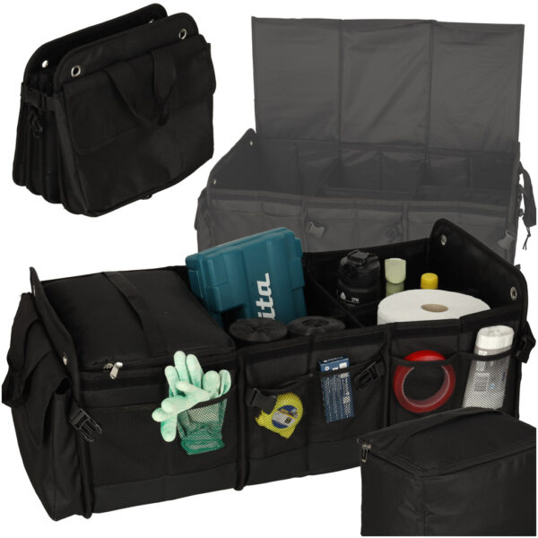 Organizer do bagażnika torba termiczna do samochodu 37x76x32cm