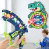 WOOPIE-Gra-Zrecznosciowa-w-Rzutki-na-Rzepy-Zestaw-2w1-Tarcza-Wyrzutnia-Luk-Dino-1