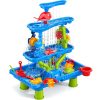 WOOPIE-Stolik-Wodny-4w1-Piaskownica-Wodospad-XL-4-Poziomowy-Delfin-4