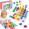 WOOPIE-Ukladanka-Montessori-Sorter-Trening-Mozgu-Literki-Cyferki-139-el-2