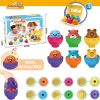 WOOPIE-Ukladanka-Sorter-Montessori-Dopasuj-Ksztalty-Wesole-Zwierzaki-Jajka-6szt-1