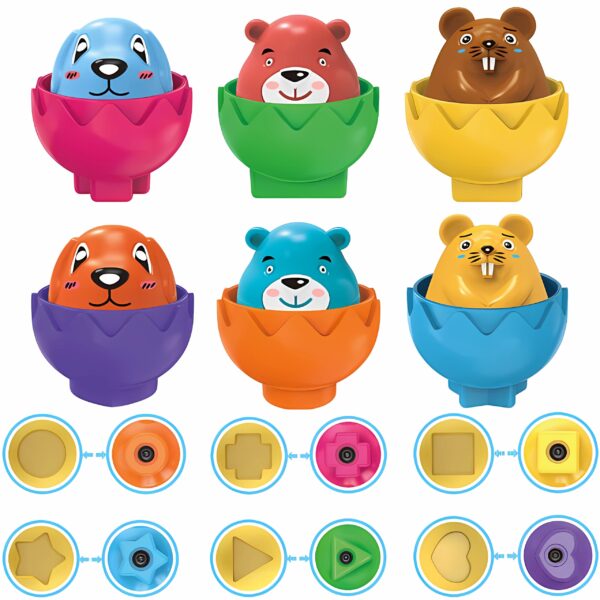WOOPIE-Ukladanka-Sorter-Montessori-Dopasuj-Ksztalty-Wesole-Zwierzaki-Jajka-6szt-2 WOOPIE-Ukladanka-Sorter-Montessori-Dopasuj-Ksztalty-Wesole-Zwierzaki-Jajka-6szt-2