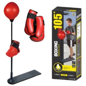 WOOPIE Zestaw Bokserski Stojąca Gruszka Regulowana 70-105 cm