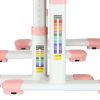 Biurko-dzieciece-szkolne-regulowane-krzeslo-lampka-LED-USB-rozowe-4