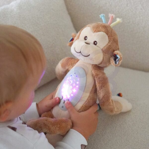 WOOPIE-BABY-Interaktywna-Owieczka-Przytulanka-2w1-Projektor-2 Miś pluszowy z interaktywną elektroniką, przytulanka dla dzieci, zabawka edukacyjna, rozwój sensoryczny malucha, idealny na prezent dla dziecka, świat-zosi.pl.