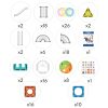 WOOPIE-Klocki-Magnetyczne-Konstrukcyjne-3D-Zestaw-Edukacyjny-Tor-Kulkowy-126el.el-4