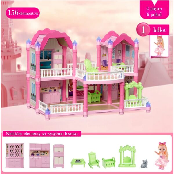 WOOPIE-Domek-Dla-Lalek-Willa-Ogrodowa-156el-2 WOOPIE-Domek-Dla-Lalek-Willa-Ogrodowa-156el-2